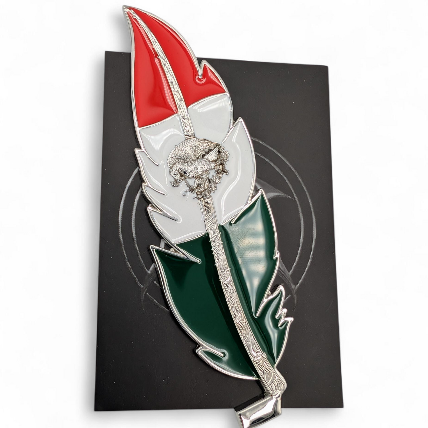 México Flag - Cowboy Hat Soft Enamel Pin