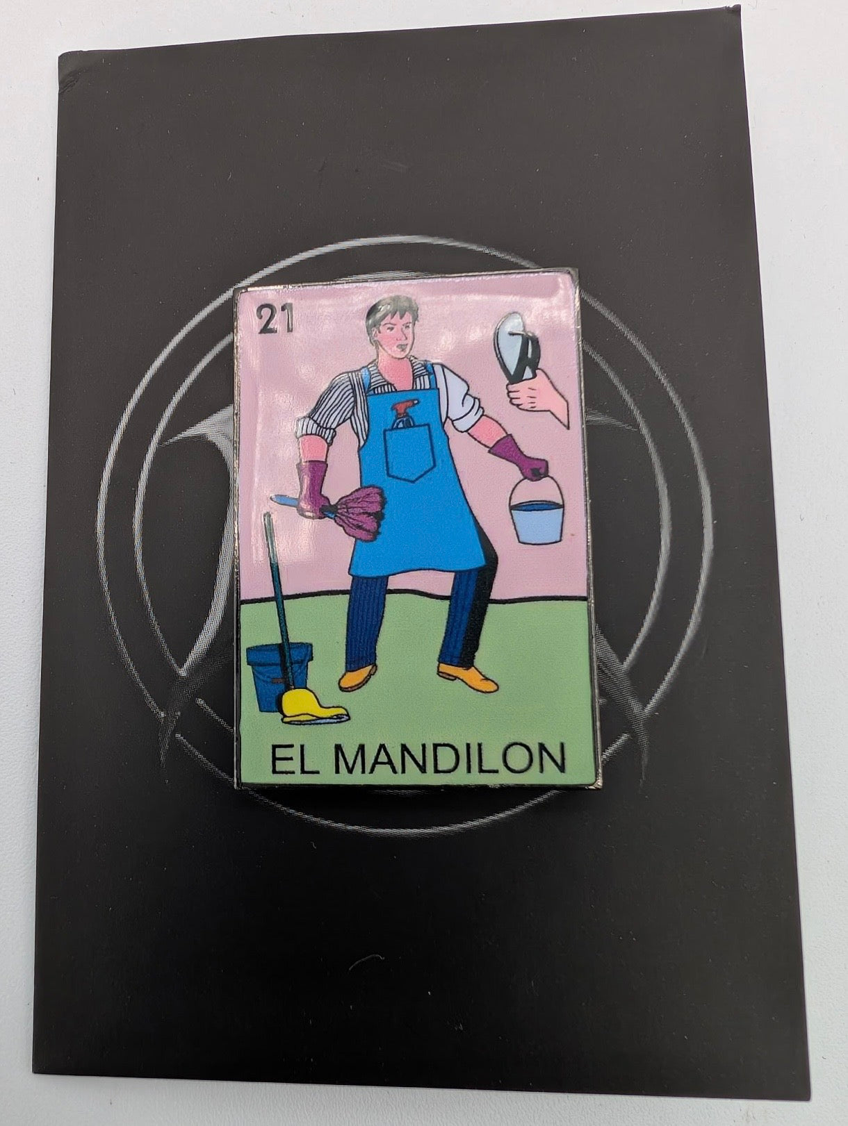 El Mandilón Lotería - Soft Enamel Pin
