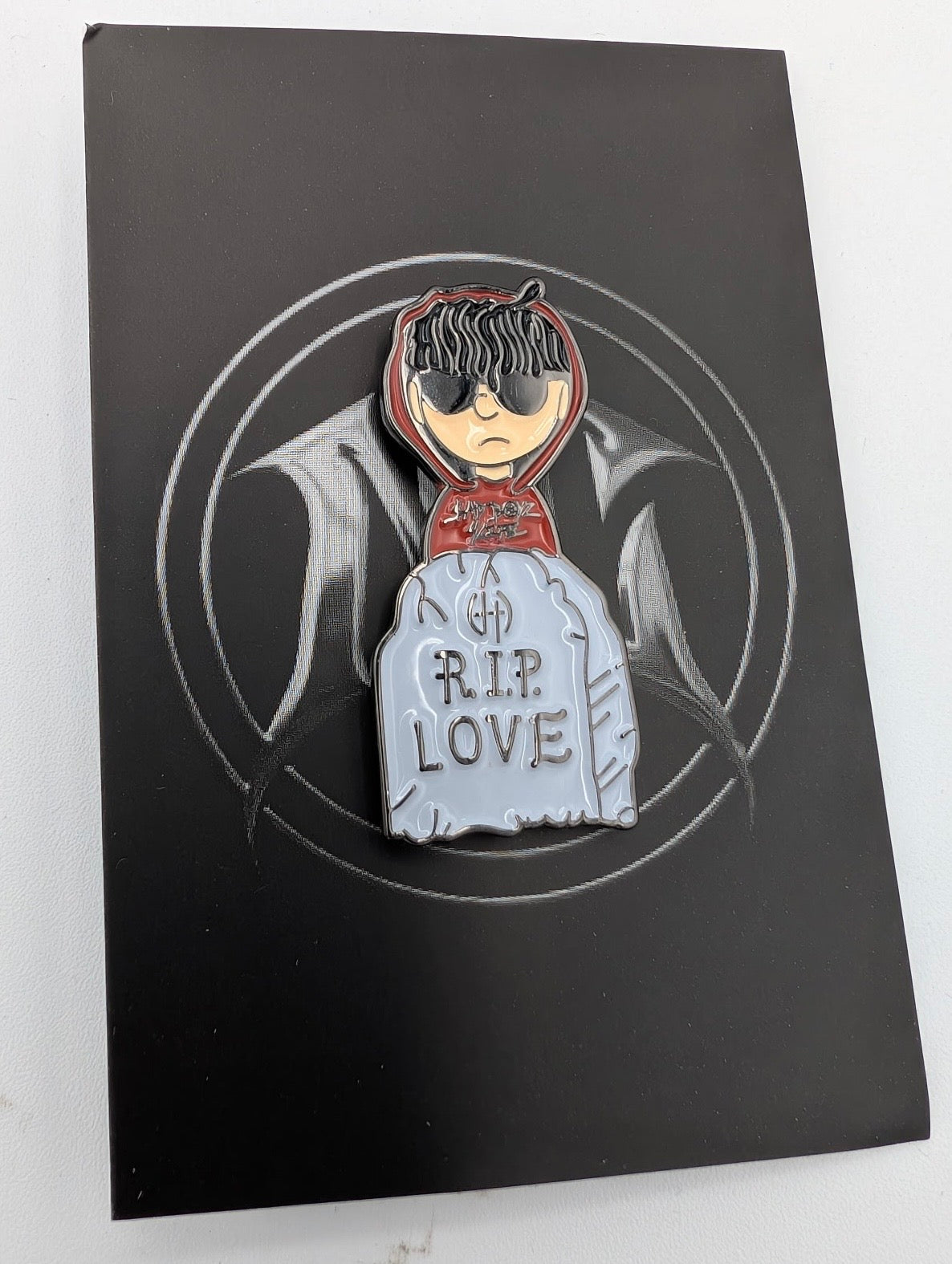 Junior H RIP Love - Soft Enamel Pin