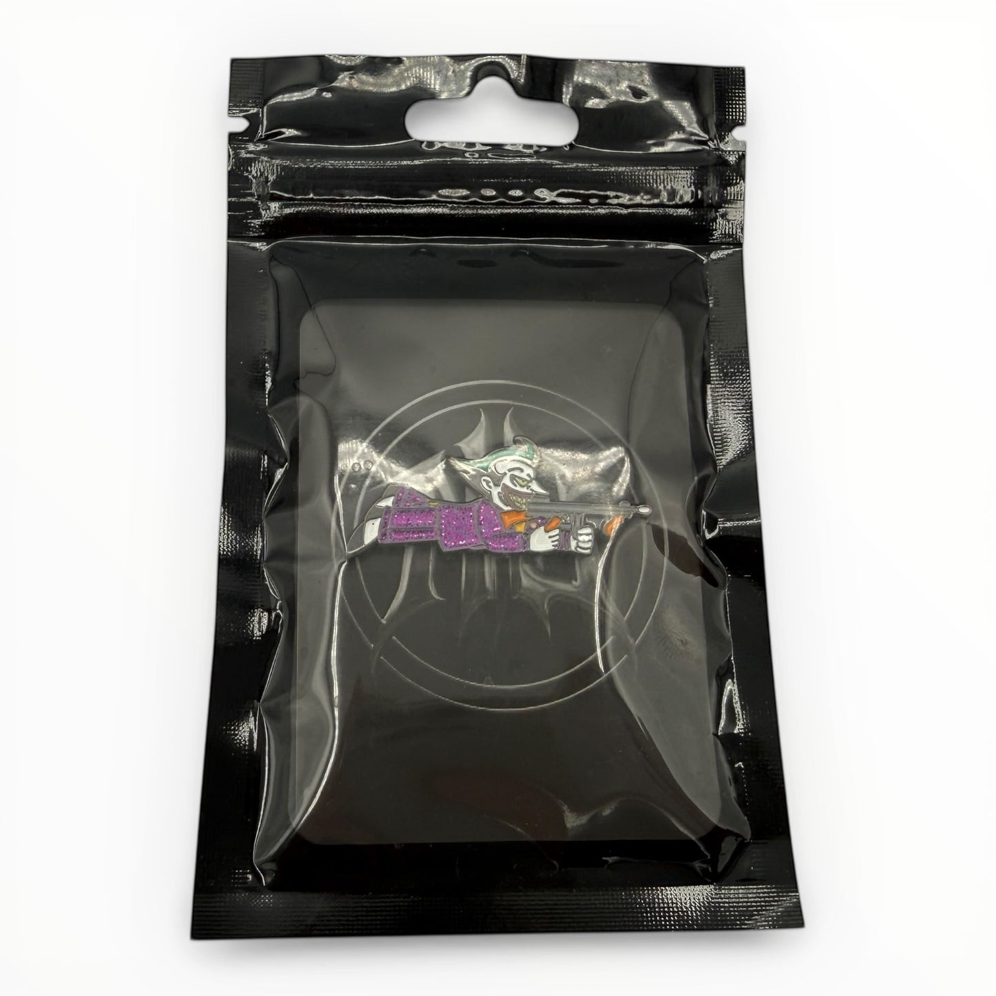 Chaos Clown Enamel Pin – Villain Cartoon Streetwear Pin