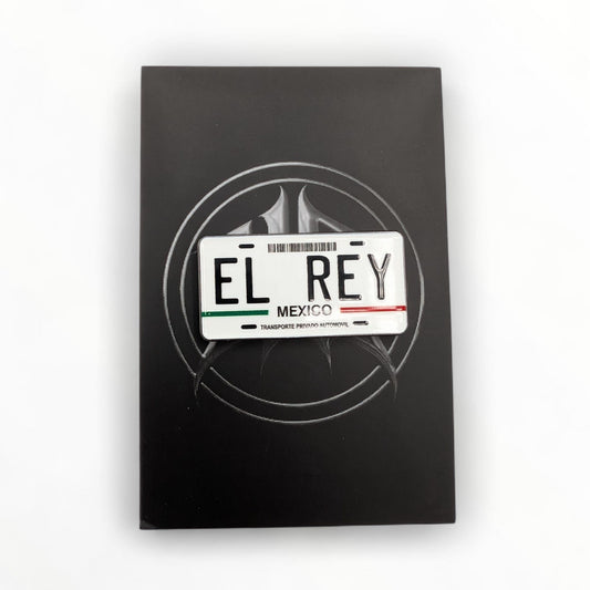 El Rey México Plate - Streetwear Soft Enamel Pin