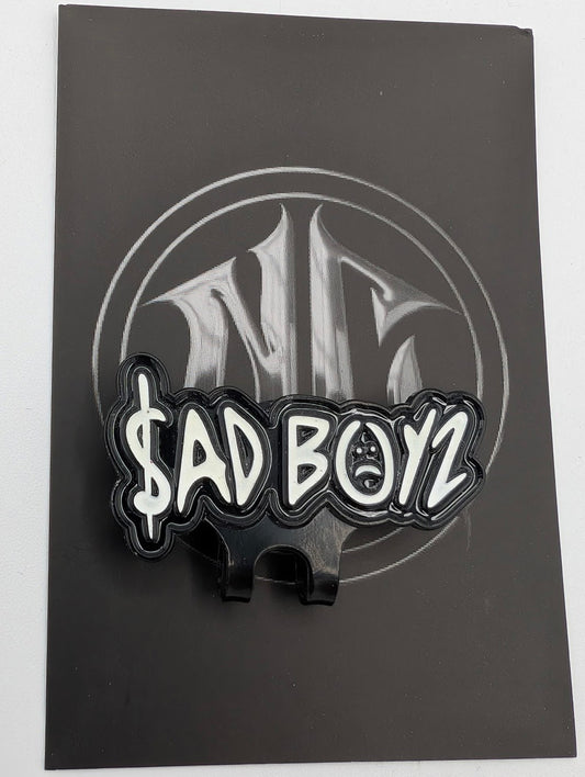 Sad Boys Glow in the Dark - Soft Enamel Visor Pin