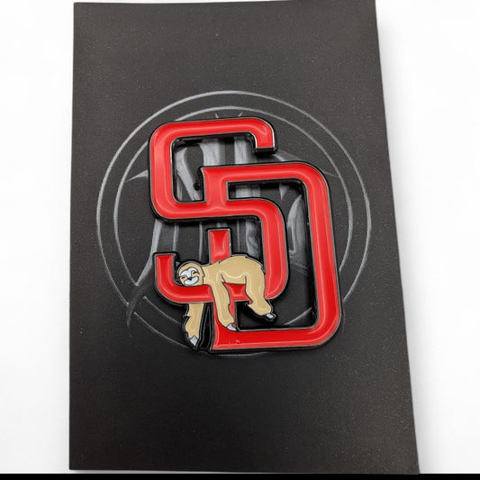 SD Sloth - Soft Enamel Pin