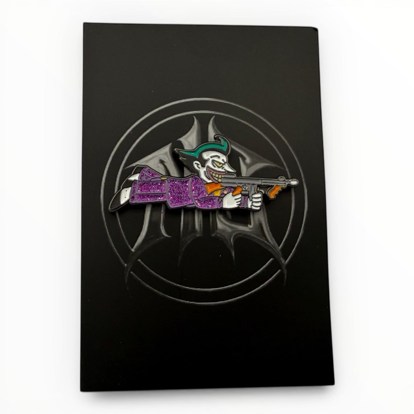 Chaos Clown Enamel Pin – Villain Cartoon Streetwear Pin