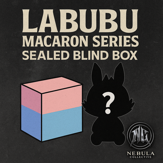Labubu Plush – Macaron Series (Sealed Blind Box, Authentic)