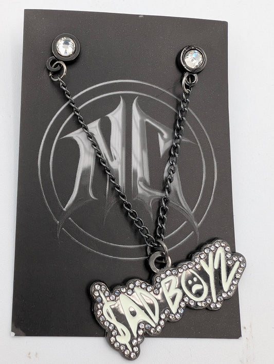 Sad Boy Glow in the Dark - Soft Enamel Pin